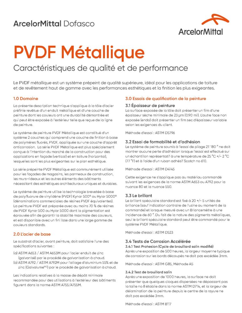 Peinture Métallique – Fiche Informative