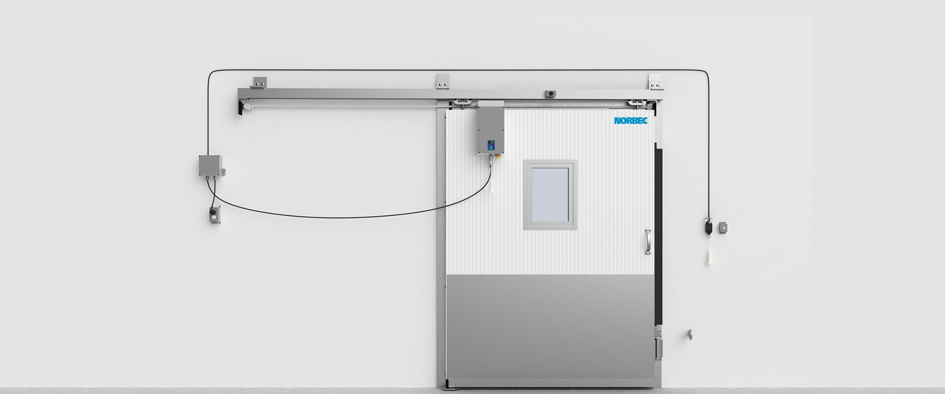 New electric sliding door