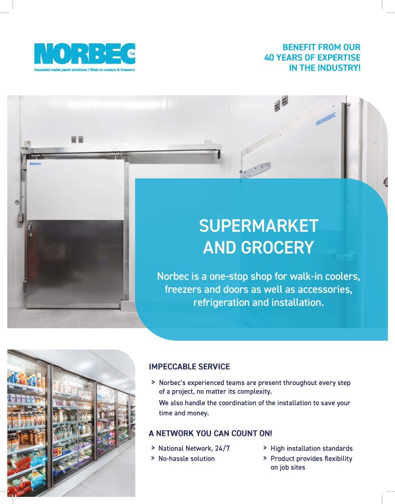 Information Sheet for Supermarket