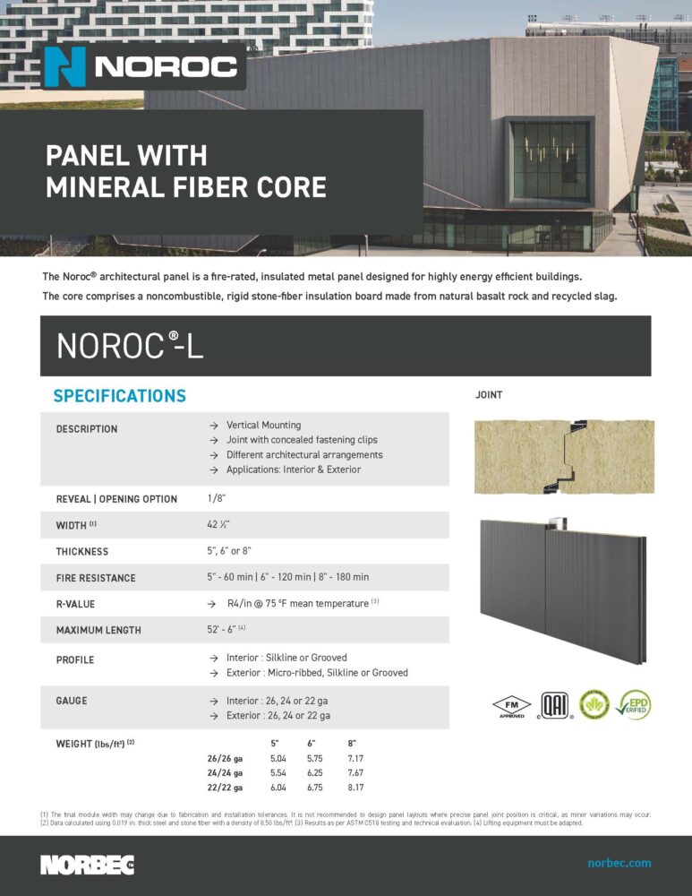 Noroc-L Technical Sheet