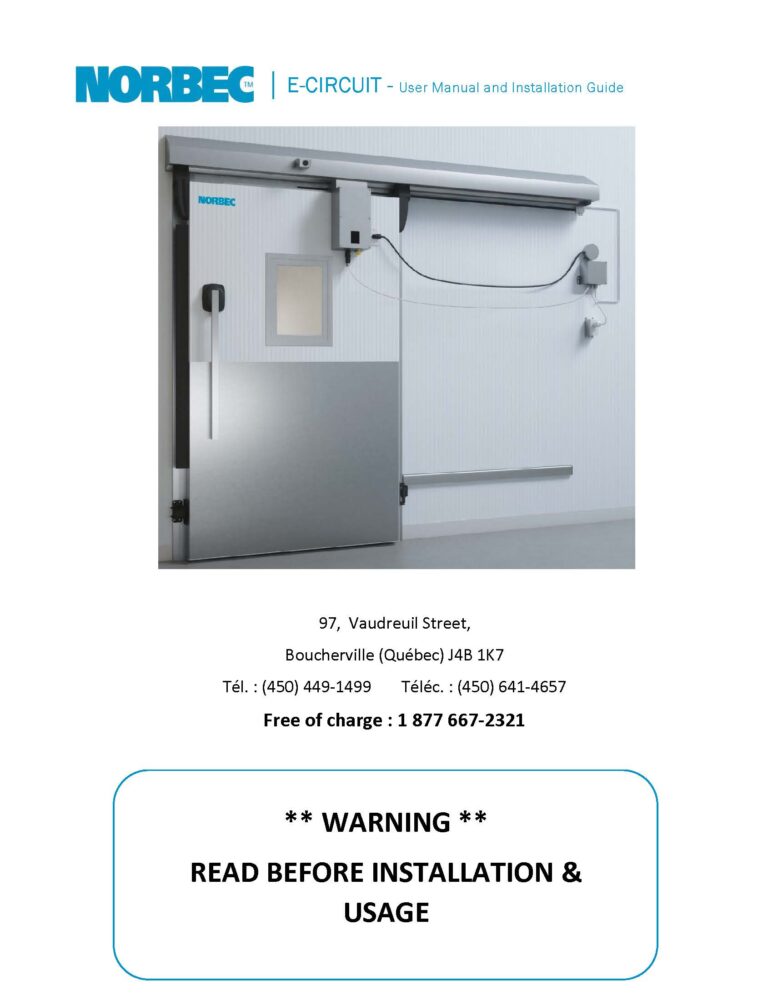 E-Circuit – User & Installation Guide C2L-1750-E